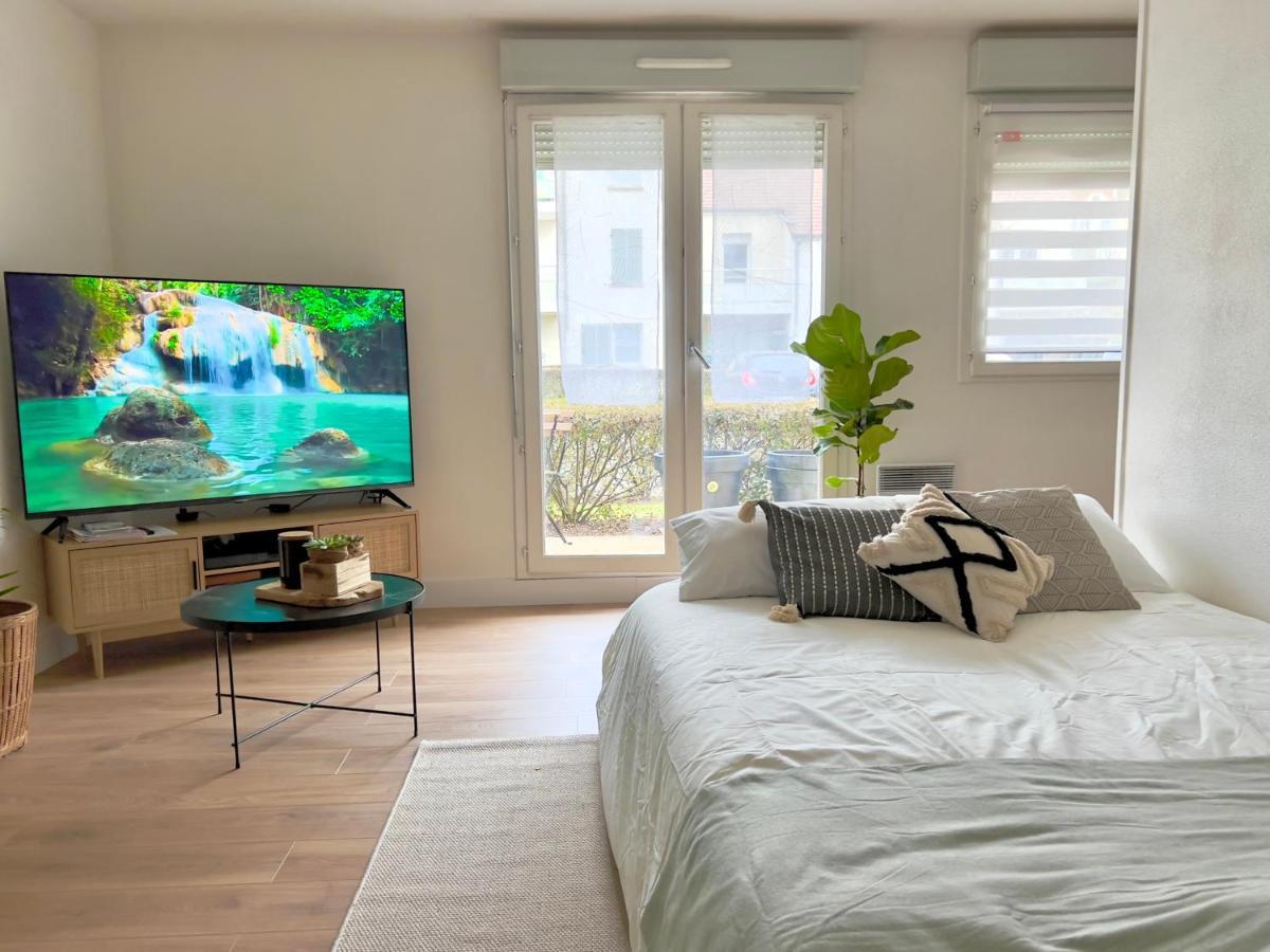 La Voulzie Appartement - Proche Centre Avec Parking Prive โพรแว็ง ภายนอก รูปภาพ